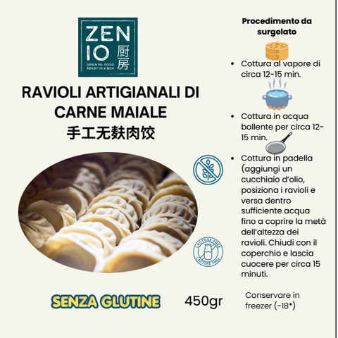 Ravioli Artigianali di Carne Senza Glutine