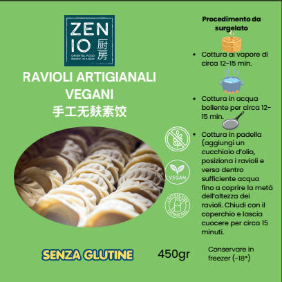 Ravioli Artigianali Vegani Senza Glutine